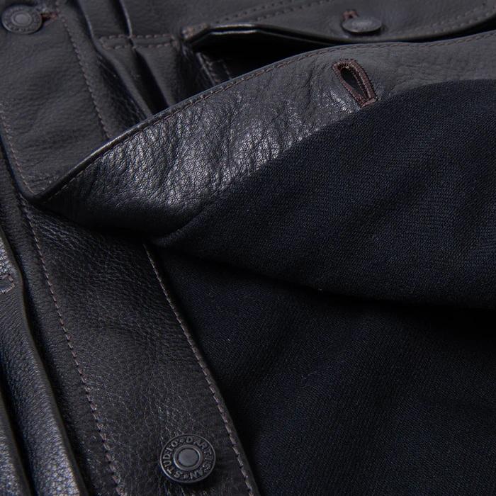ステュディオダルチザン 2ndタイプレザージャケット 4629 STUDIO D’ARTISAN 通販  レザーセカンドジャケット 2ndジャケット デニム アメカジの画像