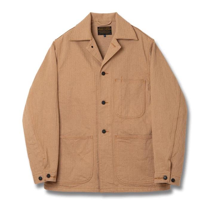 美品 STUDIO D'ARTISAN ウール カバーオール　L ビンテージ STUDIO D'ARTISAN（ステュディオ・ダ・ルチザン） STUDIO D'ARTISAN