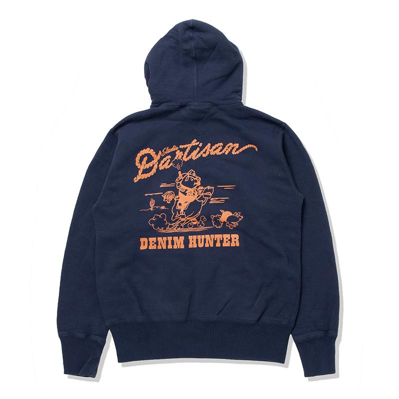 STUDIO DARTISAN ダルチザン　プリントパーカー 　L STUDIO D'ARTISAN(ステュディオ・ダ・ルチザン) プリント