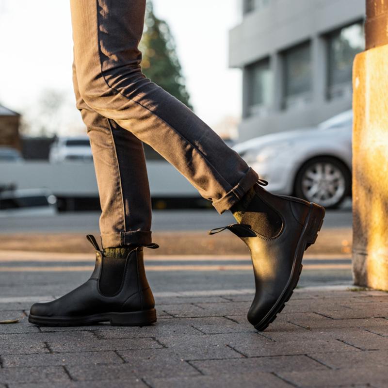 大人も着やすいシンプルファッション Originals Blundstone ワークブーツブランド オーストラリア Vegan ヴィーガンレザー ワークブーツ サイドゴアブ ツ マイクロファイバー Onmicro ブランドストーン ブーツ Knowledge21 Com