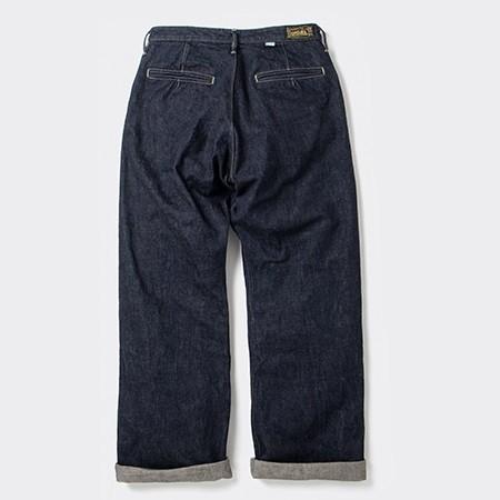 オルゲイユ 通販　ORGUEIL Wide Denim Trousers OR-1055 ワイドデニムトラウザー　ジーンズ ステュディオダルチザン 通販
