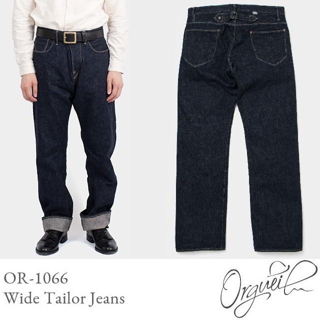 ORGUEIL Wide Tailor Jeans OR-1066 ワイドテーラージーンズ オルゲイユ 通販 デニムパンツ ステュディオダルチザン  通販 :OR-1066:STOREHOUSE - 通販 - Yahoo!ショッピング