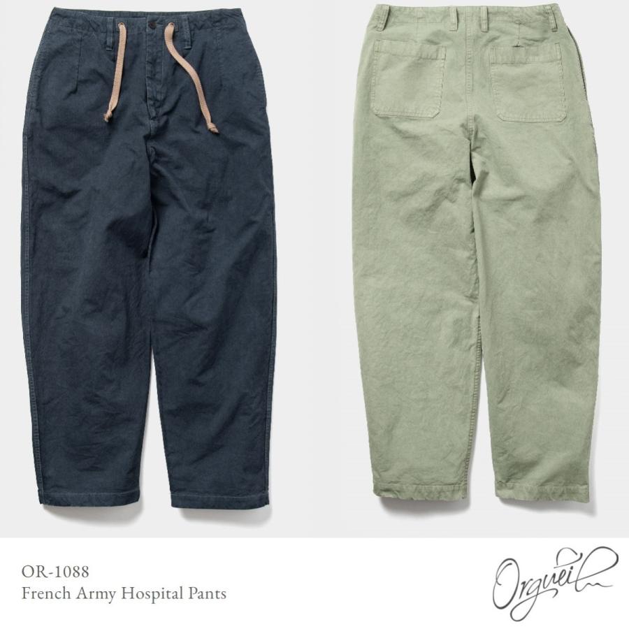 オルゲイユ ORGUEIL Hospital Pants OR-1088 ホスピタルパンツ 通販 フランス軍ホスピタルパンツをベース オルゲイユ 通販  ステュディオダルチザン : or-1088 : STOREHOUSE - 通販 - Yahoo!ショッピング