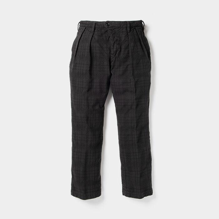 ORGUEIL（オルゲイユ） ORGUEIL Black Check Trousers OR-1105