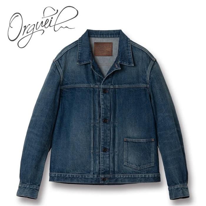 ORGUEIL（オルゲイユ） Used Tailor Denim Jacket OR-401U ユーズド