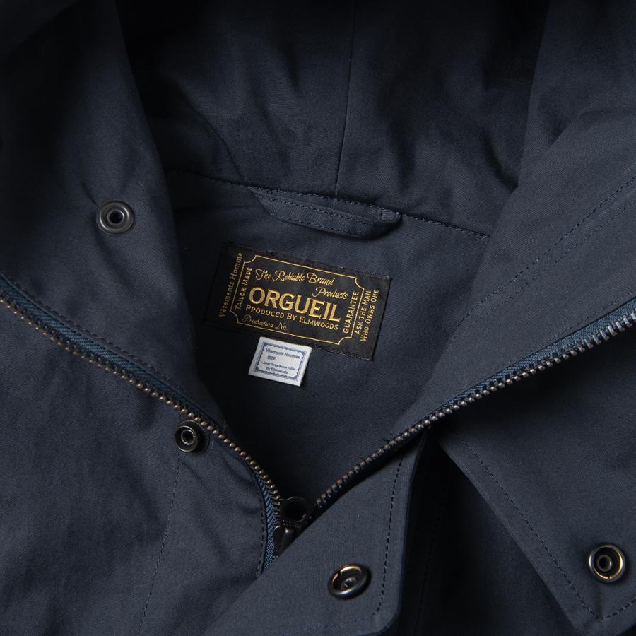 オルゲイユ ORGUEIL Ventile Hooded Jacket OR-4236 ベンタイルフーデッドジャケット  通販  イギリス軍スモッグパーカをモチーフ ステュディオダルチザン｜store-house-596｜08