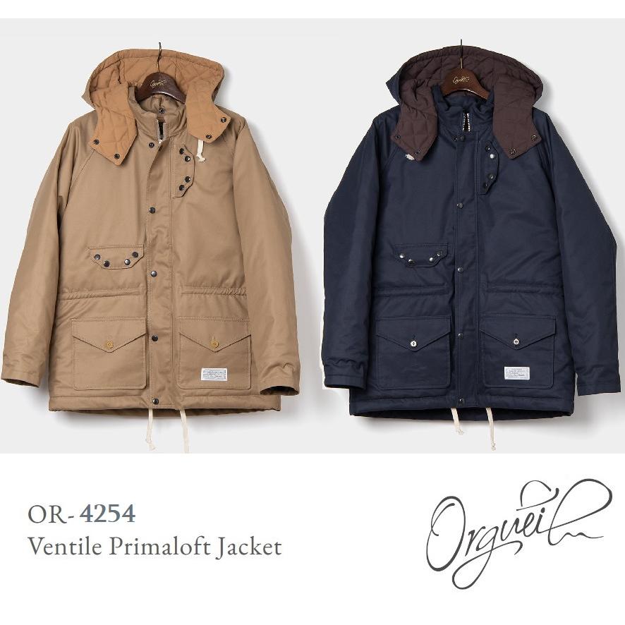 オルゲイユ ORGUEIL Ventile Primaloft OR-4254 ベンタイルプリマロフトジャケット フーデッドジャケット 通販