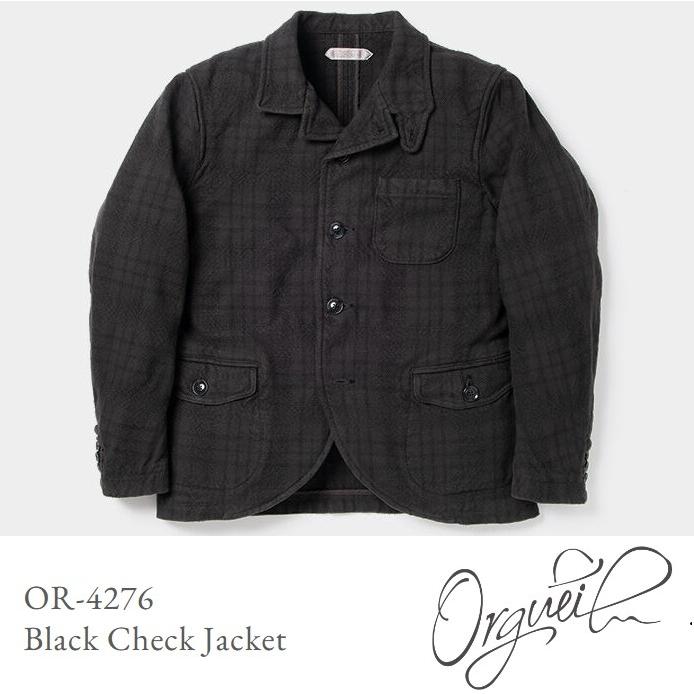 ORGUEIL（オルゲイユ） ORGUEI Black Check Jacket OR-4276 ブラック