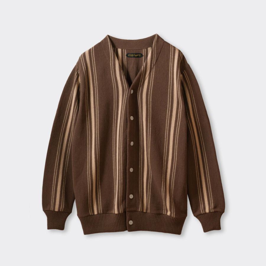 ORGUEIL（オルゲイユ） ORGUEIL Stripe Knit Cardigan OR-4293