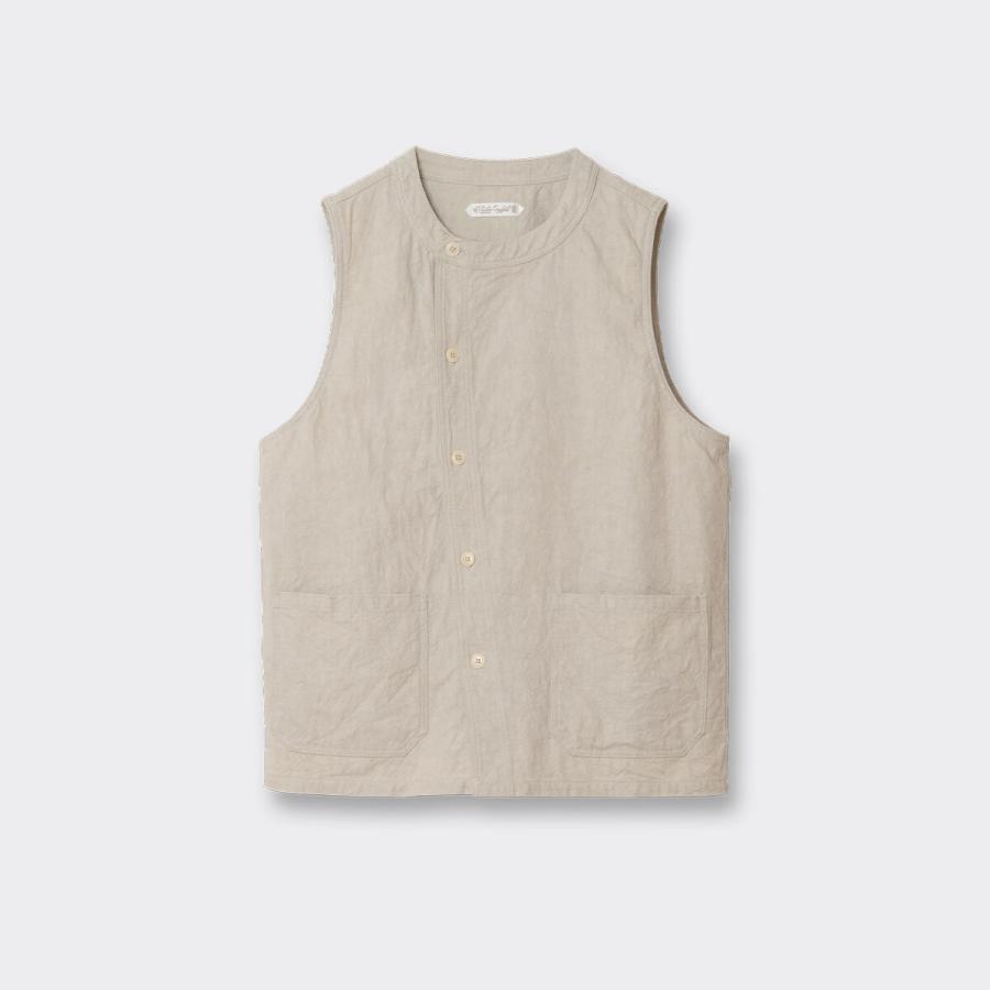 ORGUEIL（オルゲイユ） ORGUEIL Cotton Linen Gilet OR-4314 コットン