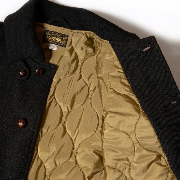 ORGUEIL Donkey Coat OR-4324 ドンキーコート オルゲイユ 通販 フライトジャケット B-9 コート ステュディオダルチザン 通販の画像