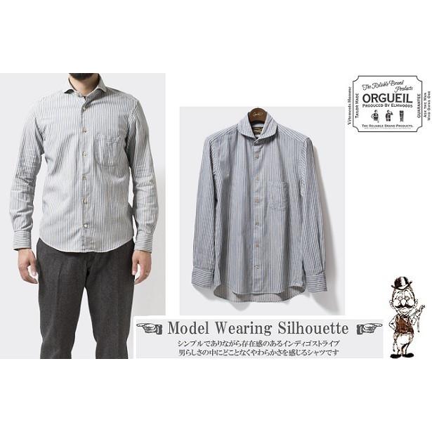 オルゲイユ 通販　ORGUEIL OR-5002B Windsor Collar Shirt ウィンザーカラーシャツ ステュディオダルチザン 通販｜store-house-596