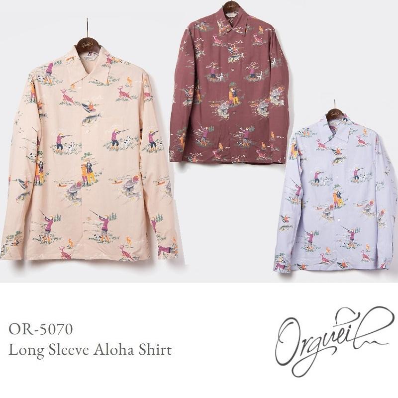 ORGUEIL オルゲイユ 通販 Long Sleeve Open Collar Shirt OR