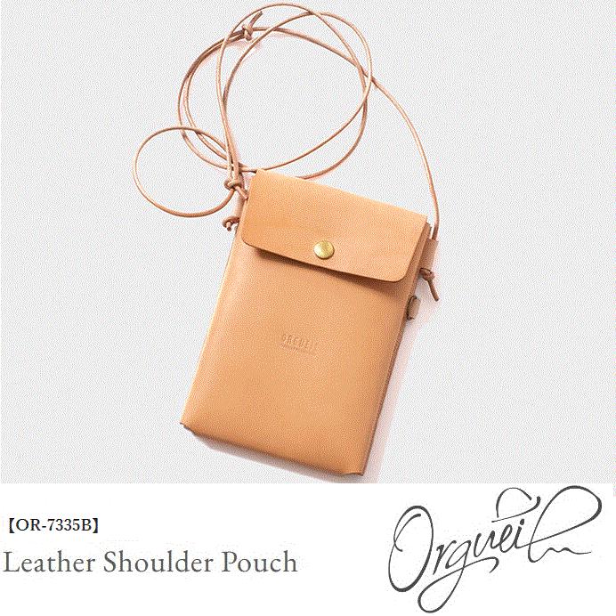 ORGUEIL ORGUEI Leather Shoulder Pouch OR-7335B レザーショルダー 