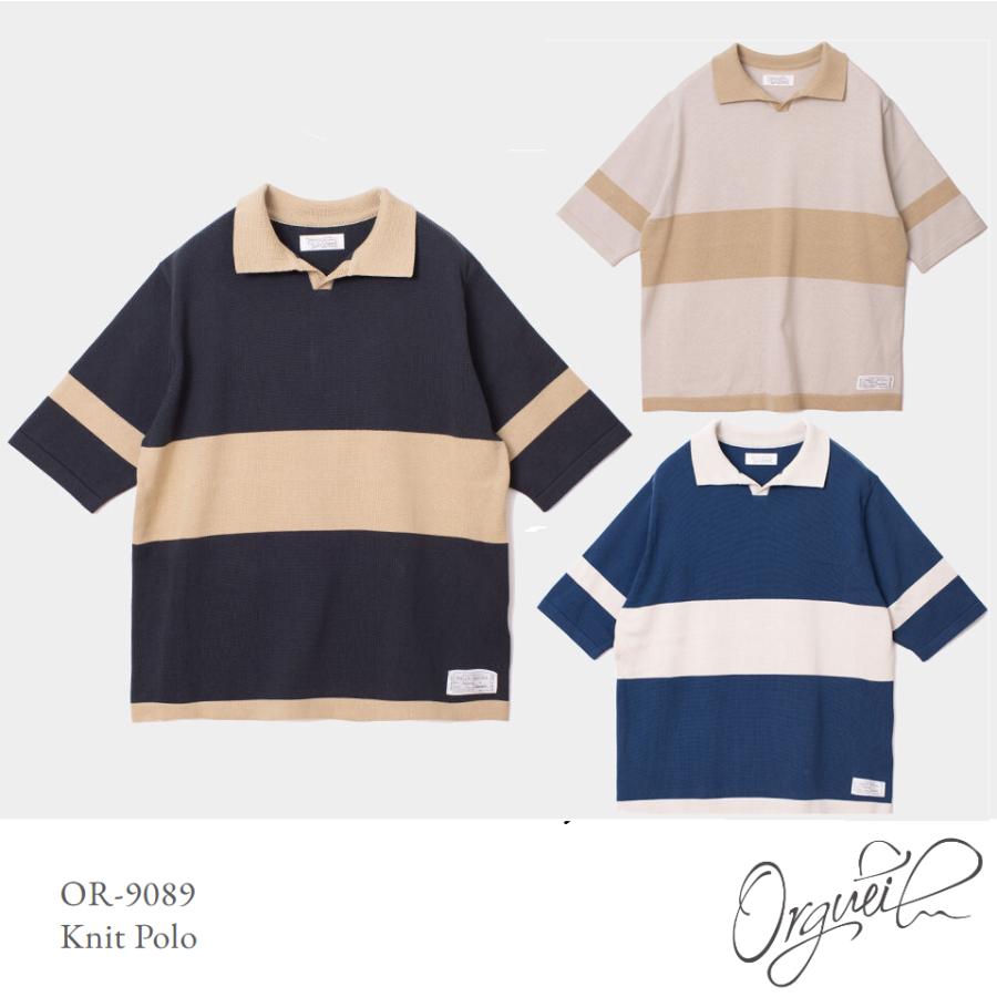 ORGUEIL（オルゲイユ） ORGUEIL Knit Polo OR-9089 ニットポロ Knit