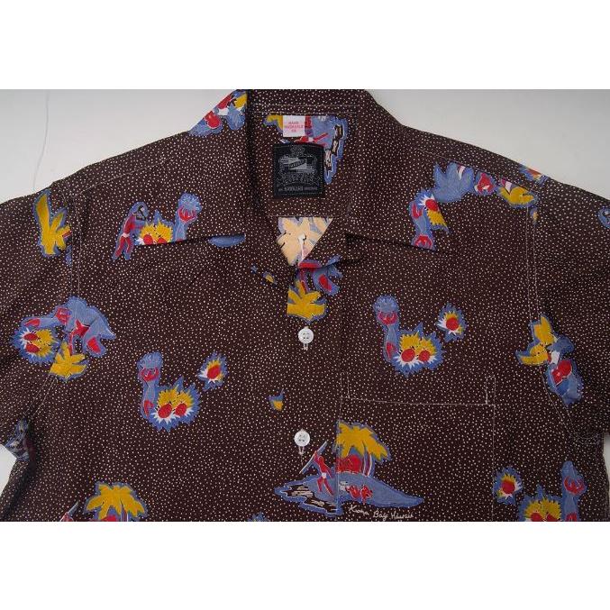 kona bay hawaii コナベイハワイ RA1905 半袖 アロハシャツ ドット