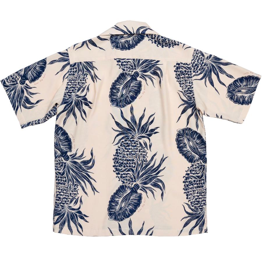 Kona Bay HAWAIIパイナップル柄 アロハシャツ Sサイズ kona bay hawaii コナベイハワイ 半袖 アロハシャツ キイラニ