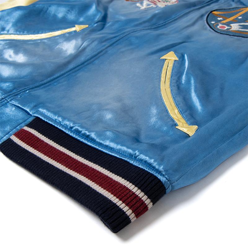 ダルチザン　４５ｔｈ　ユーズドサテンスカジャン　ＳＰー０９０Ｕ　３８ STUDIO D'ARTISAN ダルチザン D'ARTISAN 45th USEDサテン