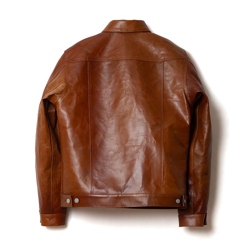 Hoang xuan様 ダルチザン SP-123 レザージャケット 38 STUDIO D'ARTISAN（ステュディオ・ダ・ルチザン） 45th手染めレザー