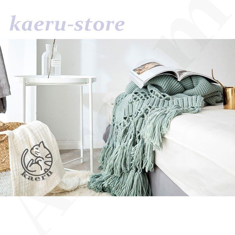 ブランケット 大判 毛布 膝掛け おしゃれ マルチカバー グレー ベッド ソファー 無地 カバー インテリア ひざ掛け フリンジ ニット おしゃれブランケット 母の日 Jiangs1229 Aitz17 カエルストア 通販 Yahoo ショッピング
