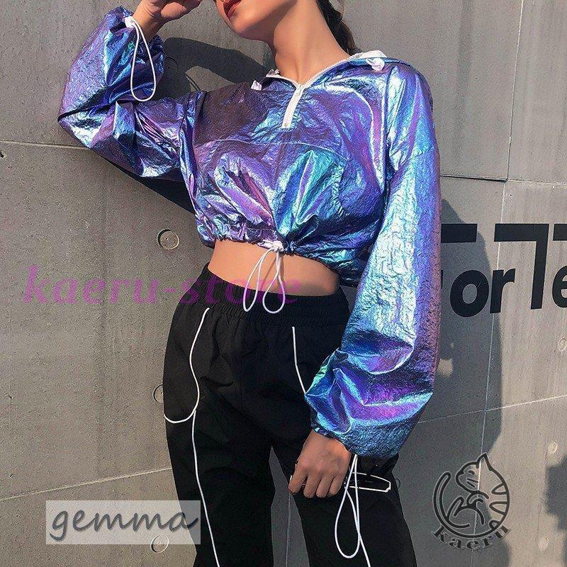 ワイドシルエット パーカー フーディ 原宿系 レディース ゆめかわいい 服 奇抜 派手 個性的 ダンス 衣装 コスチューム ヒップホップ 韓国 大きいサイズ Ka0118 Gecx660 カエルストア 通販 Yahoo ショッピング