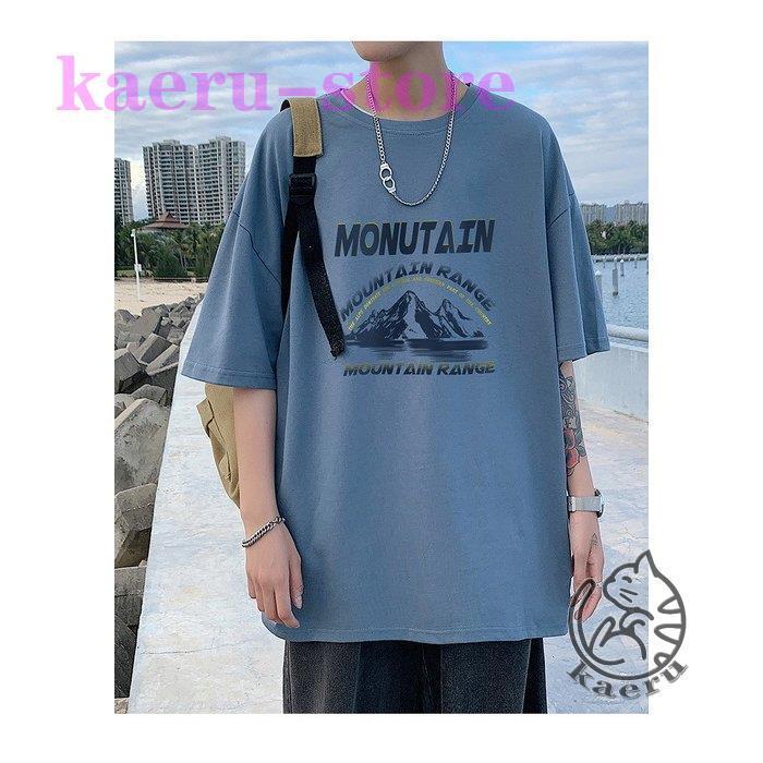 スノーブルー Tシャツ メンズ レディース 夏 半袖tシャツ カットソー プリントtシャツ 5色 ロゴt おしゃれ 夏服 オシャレ カジュアル 通学 通勤 カッコイイ ゆったりトップス Cvgarmendia Com