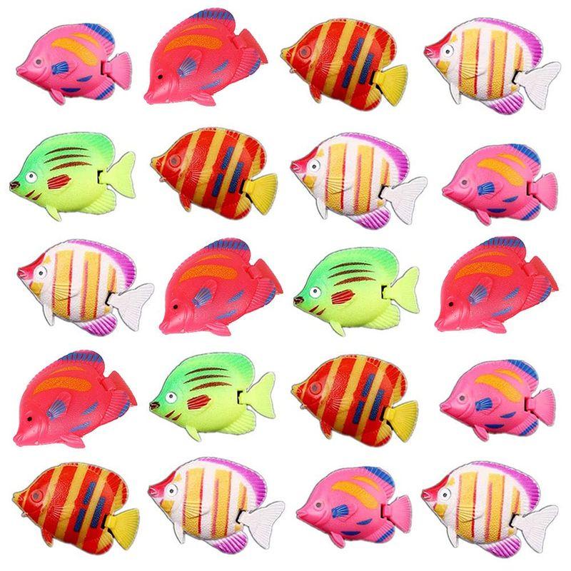 LNRIXYY 20個 人工浮遊魚 偽魚 熱帯魚 水槽オーナメント 人工魚