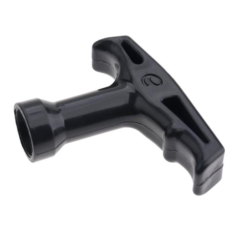 Hicello リコイルスターター ハンドル スターターグリップ 引きハンドル プルハンドル 交換 チェーンソーハンドルグリップ ナイロン素