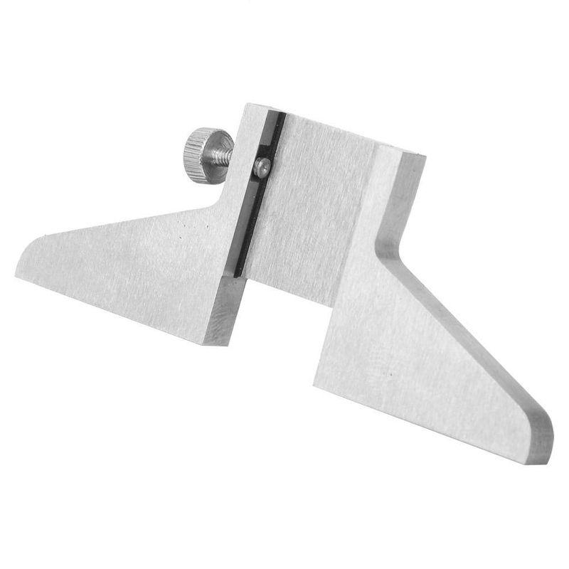 デプスゲージベース 深度計ベース ダイヤルデジタルバーニヤキャリパー用 深さテスターベース 高精度スチールキャリパーデプスゲージアクセサリー