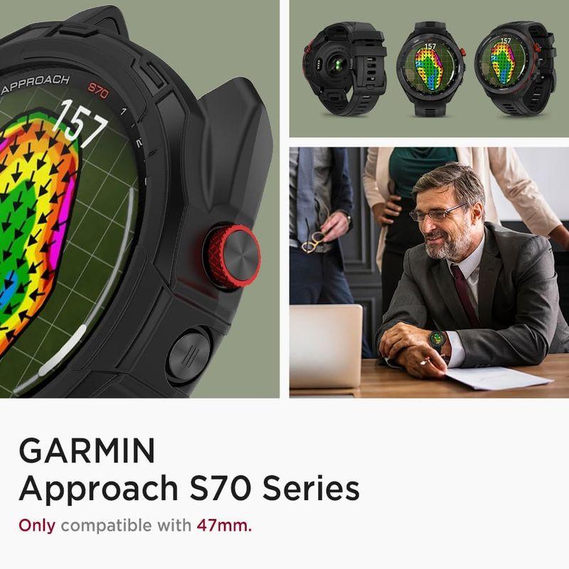 Miimall 対応Garmin(ガーミン) Approach S70 47mm専用ケース Miimall 対応Garmin(ガーミン) Approach S70 47mm専用ケース