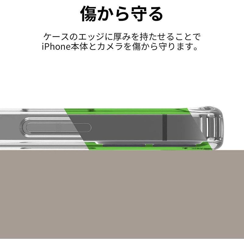 Belkin iPhone 12/12 Pro 用クリアケース MagSafe対応 抗菌 薄型