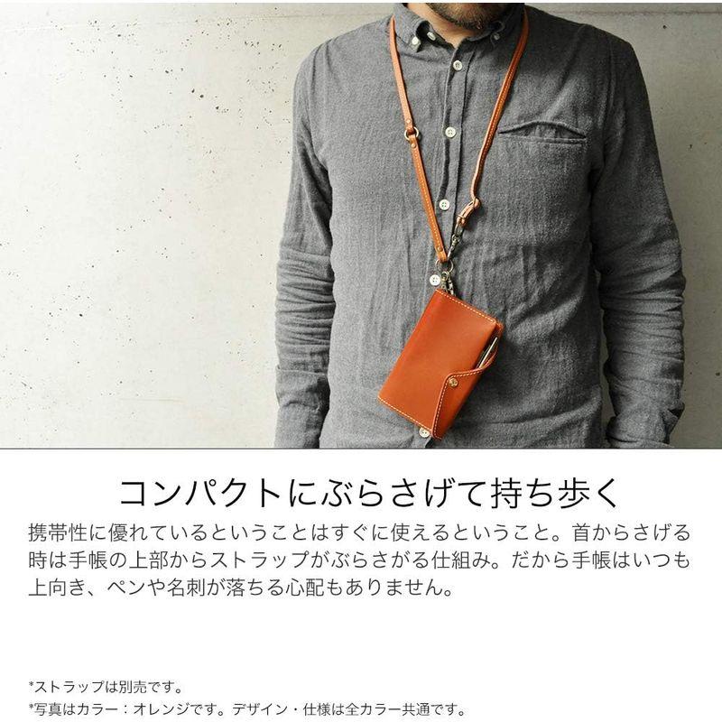 HUKURO 手帳カバー 本当に使える ハンディ 革 メンズ レディース 日本製 ブラウン｜store-kuronecokonbu｜02