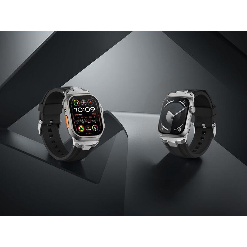 Suitisbest コンパチブル Apple Watch Ultra バンド 49mm 45mm