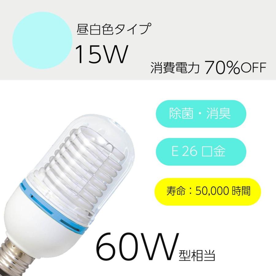 【120個】CCFL電球 殺菌タイプ 電球色 殺菌消臭ランプ 除菌消臭ランプ CCFL電球 長寿命 ノンブルー