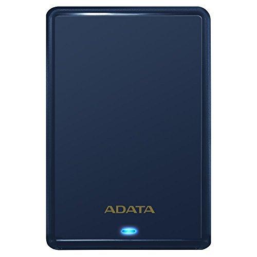 輝い ポータブルハードディスク HDD ADATA HV620S AHV620S-1TU3-CBL　並行 ブルー 厚さ11.5mm薄型設計 USB3.0 1TB シリーズ ハードディスク（HDD）ケース