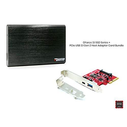 【返品不可】 3.1 USB 1TB SSD External Technology Micronet CSD1000B-W-HA Drives Fantom Gen S 3.1 GFORCE - Windows - Adapter Host PCIe with 10Gb/s Type-C 2 外付けSSD
