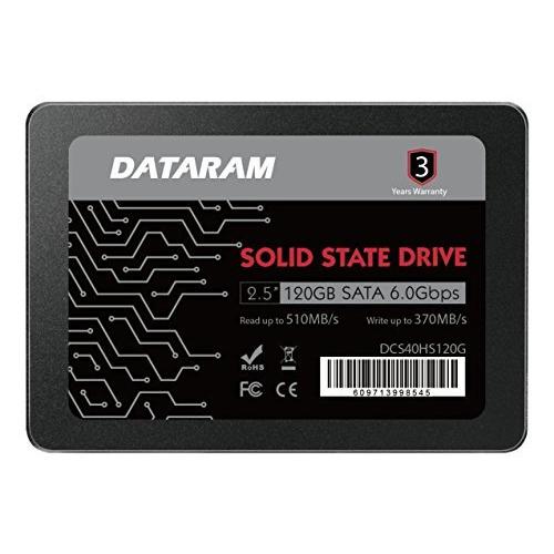 2021年新作入荷 ASROCK ソリッドステートドライブ SSDドライブ 2.5インチ 120GB DATARAM FATAL1TY Gaming-ITX/AC対応　並行輸入品 X370 内蔵型SSD