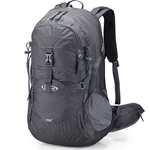 贅沢品 レインカバン付き 大容量 多機能バックパック 45l 登山リュック G4free アウトドア 軽量 遠足 防災 バッグ バックパック ザック Hqpt Com