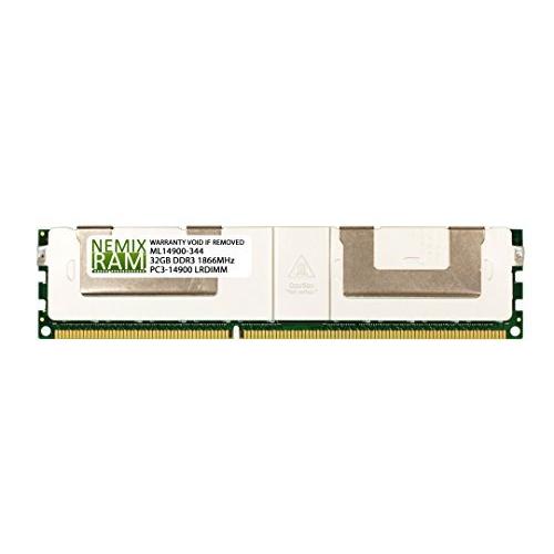 適当な価格 Dell Servers　並行輸入品 PowerEdge for Memory RAM NEMIX 32GB A7187321 SNPJGGRTC/32G Compatible メモリー