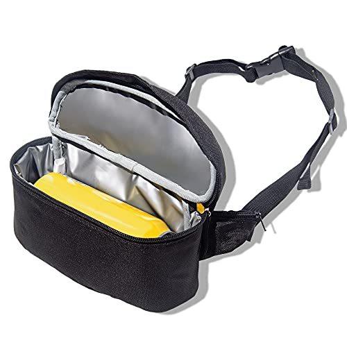 数量限定価格!! Gopacka Cantini Unisex. Strap Adjustable with Bag Pack Waist Sports Hiking, Camping, Travel, Outdoors, for Cooler Pack Fanny Insulated Small クーラーバッグ、保冷バッグ