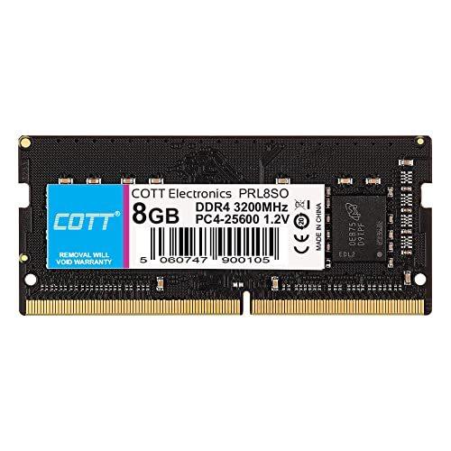 直営店に限定 COTT DDR4 PRL8SO　並行輸入品 - ノートパソコンメモリ SODIMM 3200MHz RAM GB 8 メモリー
