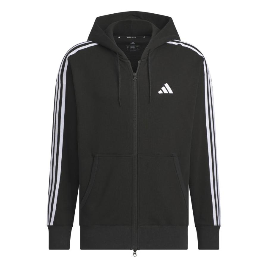 adidas（アディダス） adidas M ESS+ 3S スウェットFZフーディ メンズ
