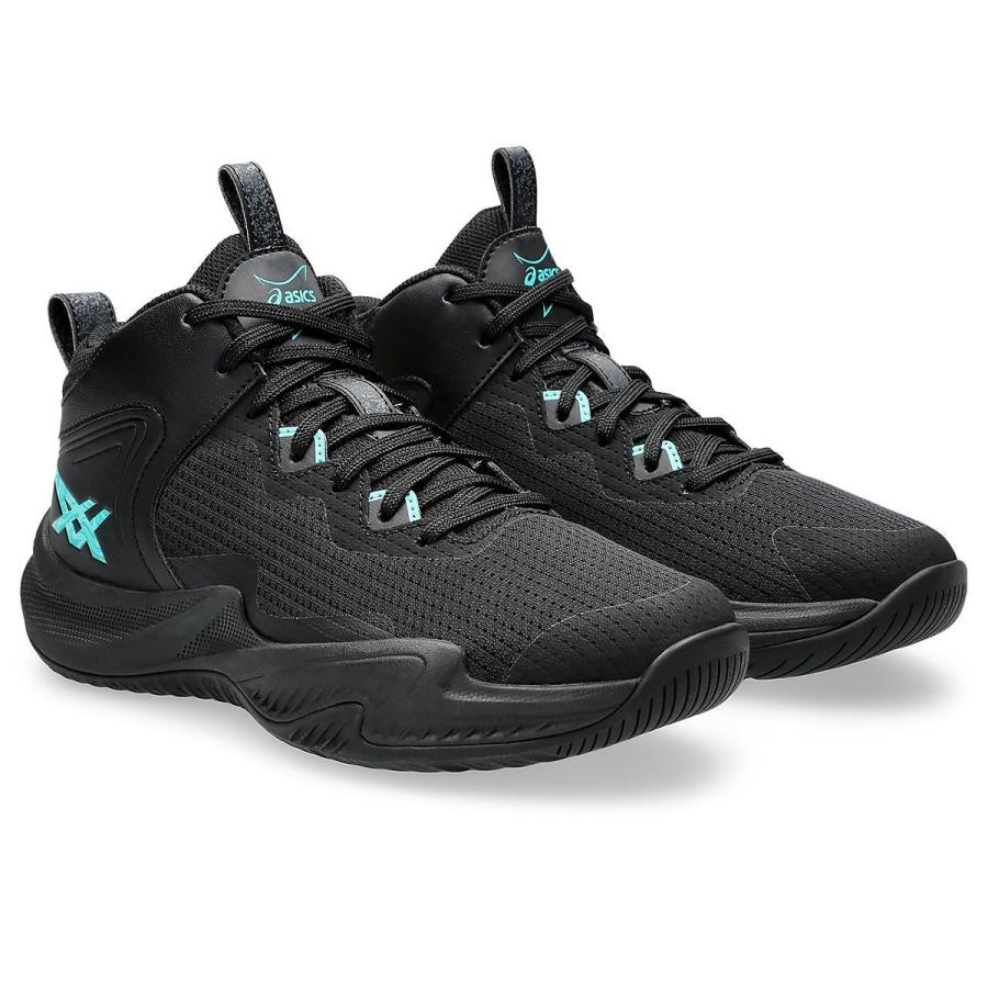 asics バスケットシューズ NOVA SURGE 3 GSブラックキッズ21 ASICS（アシックス） ASICS NOVA SURGE 3 GS バスケットボール