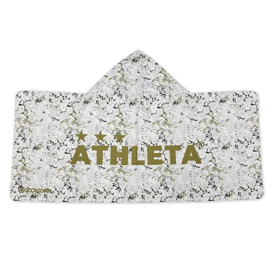 ATHLETA 冷感ポンチョ　完売　限定品　ホワイト　サッカー ATHLETA アスレタ レインポンチョ ジュニア(ネイビー) 04156J 90 ウェア