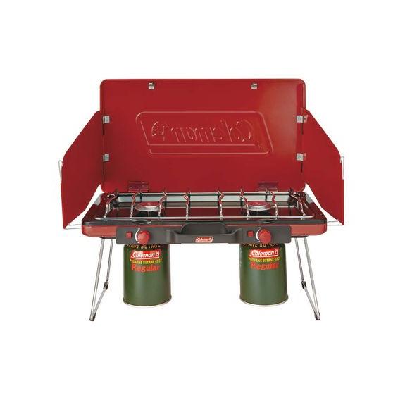 Coleman（コールマン） パワーハウスLPツーバーナーストーブII レッド
