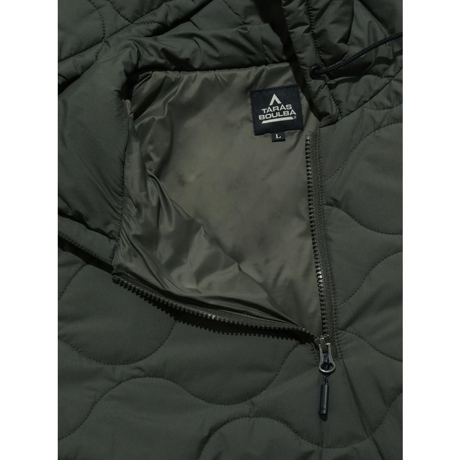 TARAS BOULBA（タラスブルバ） ハーフジップ フーデッドプルオーバー