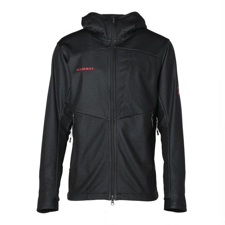 マムート Ultimate Hoody Men　ブラック Ultimate Comfort SO Hooded Jacket Men | Mammut