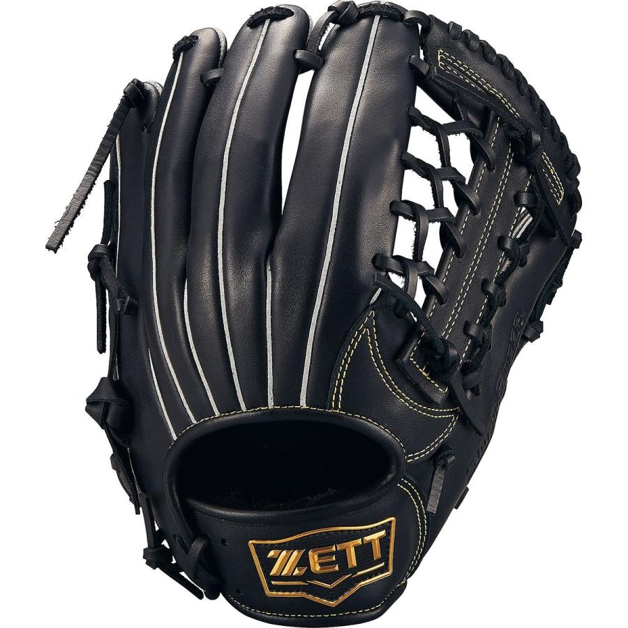 ゼット ZETT ナンシキグラブソフトステア 野球 左利き一般グローブ RH ブラック BRGB35530-1900RH 送料無料 | ゼット