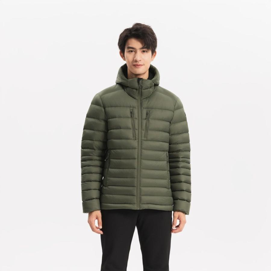 Quechua ケシュア QUECHUA FORCLAZメンズダウンジャケット フード付き