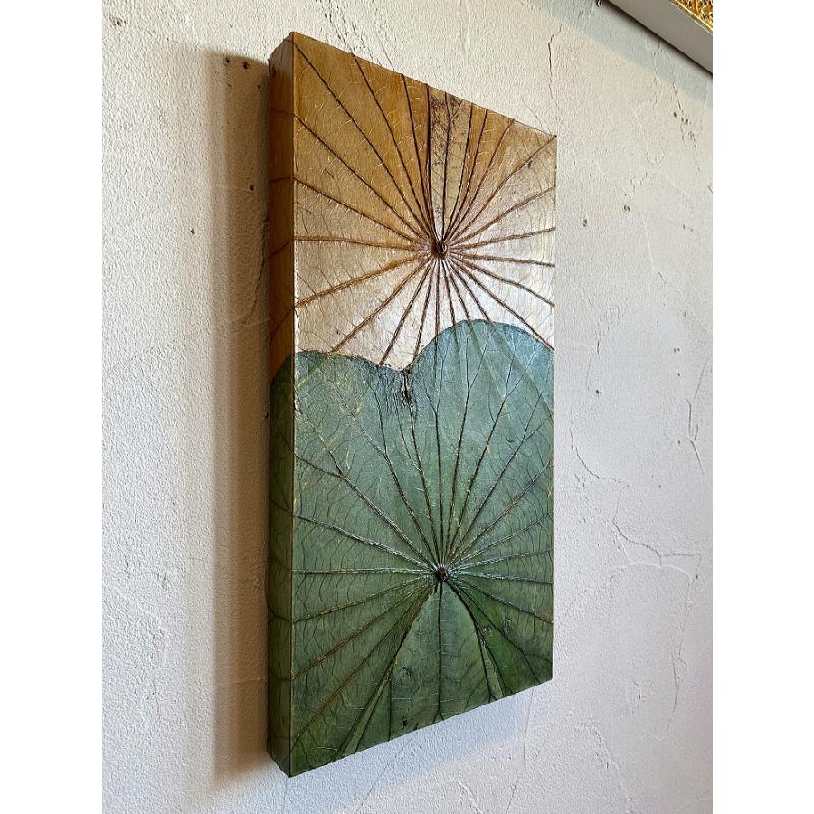 ロータスリーフアート 蓮の葉アート ロータス アートフレーム